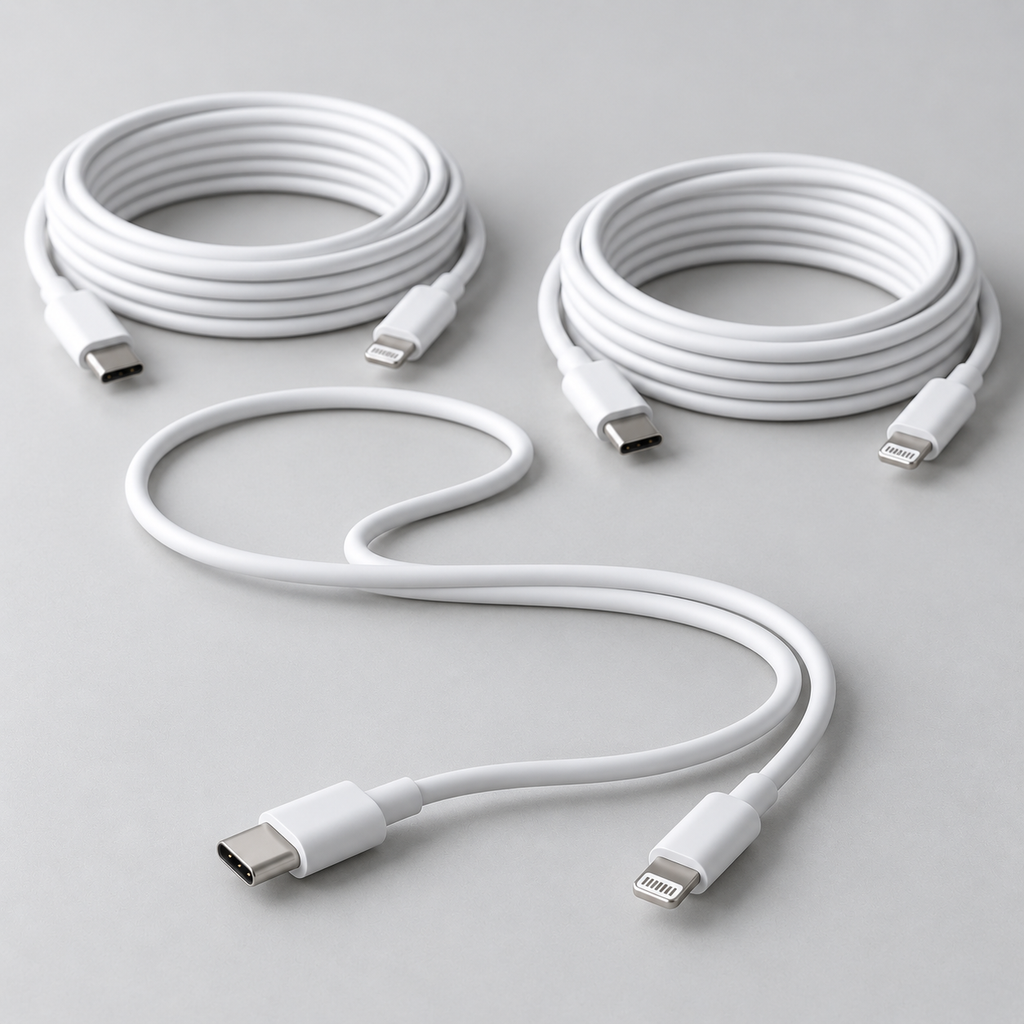 3-Pack USB-C to Lightning Cable – 6 ft