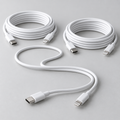 3-Pack USB-C to Lightning Cable – 6 ft